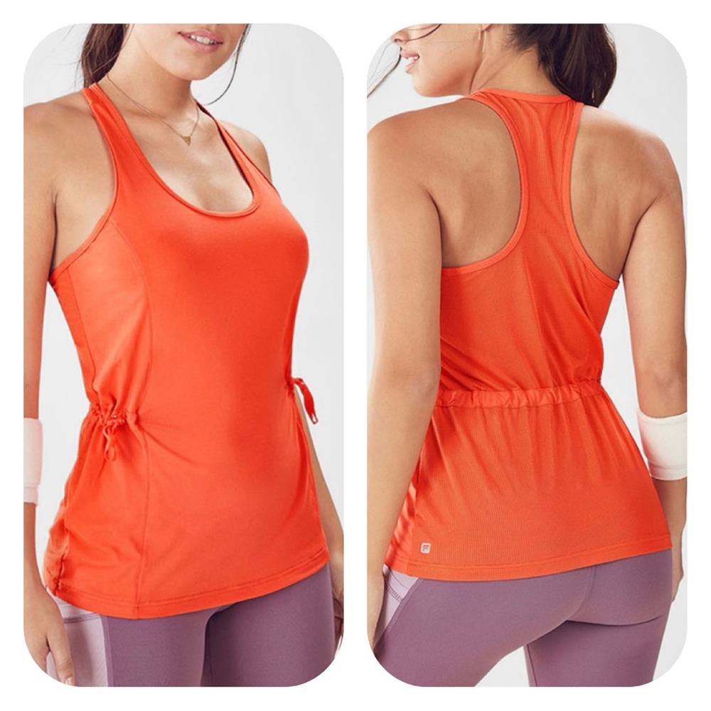 NWT Fabletics XL tangerine Lana tank
